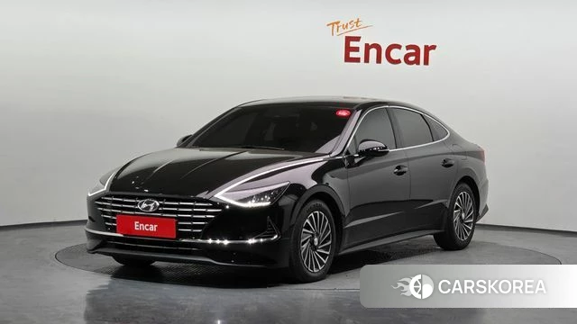 Hyundai Sonata Hybrid (DN8) 2021 Черный из Кореи