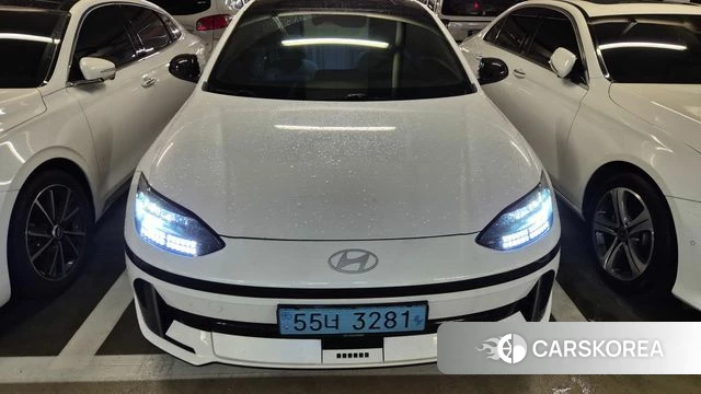 Hyundai Ionic 6 2022 Белый из Кореи