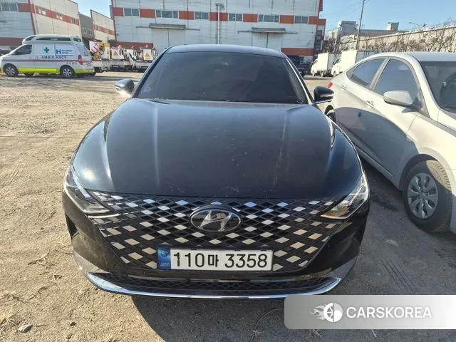 Hyundai The New Grandeur IG 2021 Черный из Кореи
