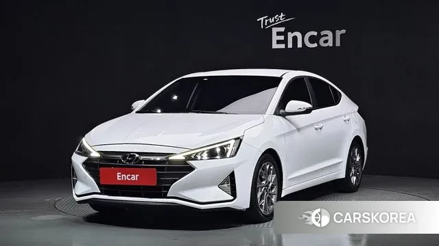 Hyundai The New Avante AD 2018 Белый из Кореи