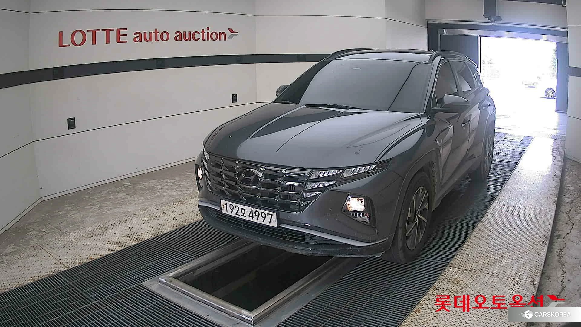 Hyundai Tucson 2022 Titanium Grey Metallic из Кореи