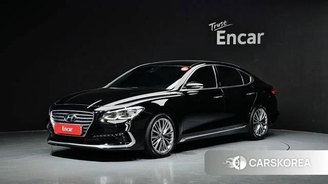 Hyundai Grandeur IG 2018 Черный из Кореи