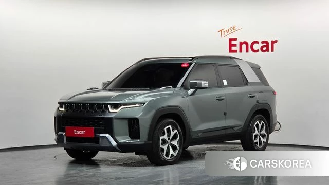 Ssangyong Torres 2022 Зеленый из Кореи