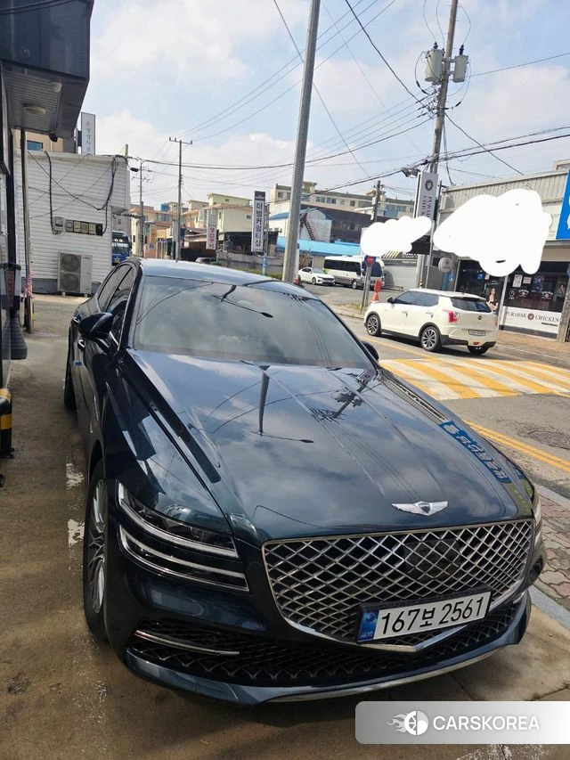 Genesis G80 (RG3) 2023 Синий из Кореи