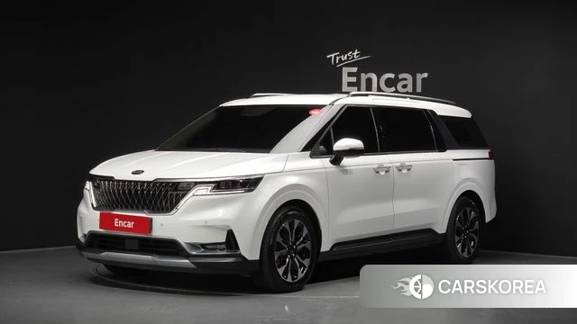 Kia Carnival 4th generation 2021 Белый из Кореи