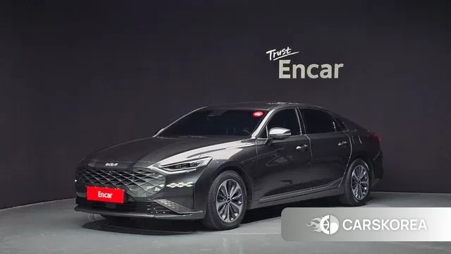 Kia K8 Hybrid 2021 Серый из Кореи