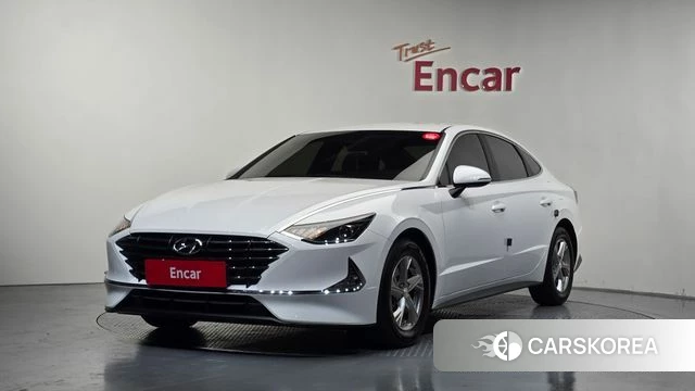 Hyundai Sonata (DN8) 2022 Белый из Кореи