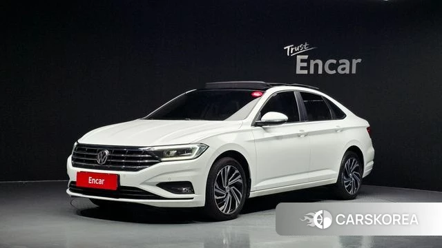 Volkswagen 7th Generation of Jetta 2020 Белый из Кореи
