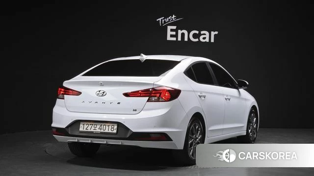 Hyundai The New Avante AD 2019 Белый из Кореи