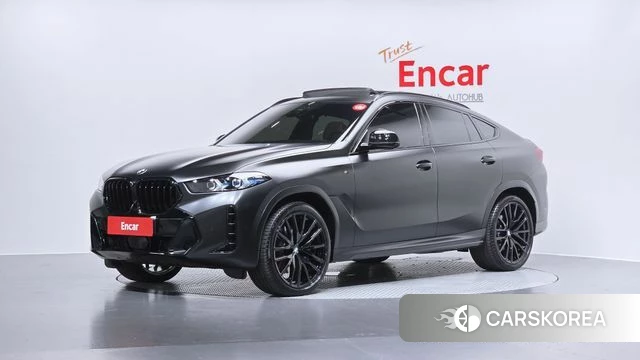 BMW X6 (G06) 2025 Черный из Кореи