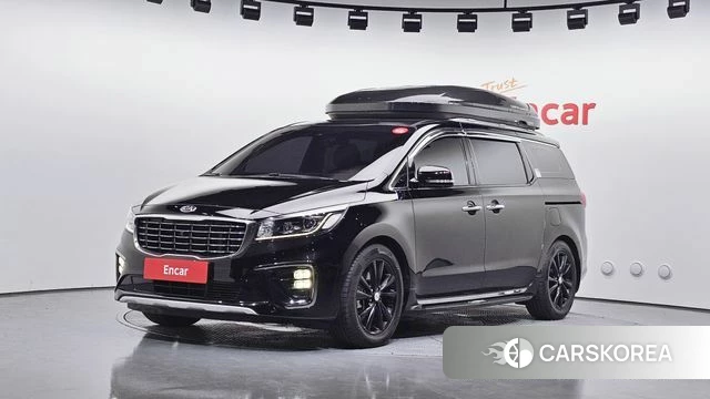 Kia The New Carnival 2019 Черный из Кореи