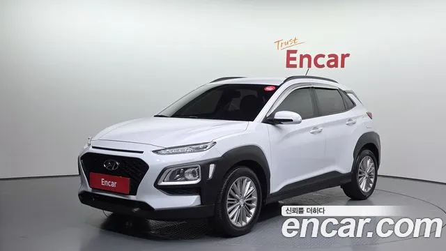 Hyundai Kona 2018 Белый из Кореи