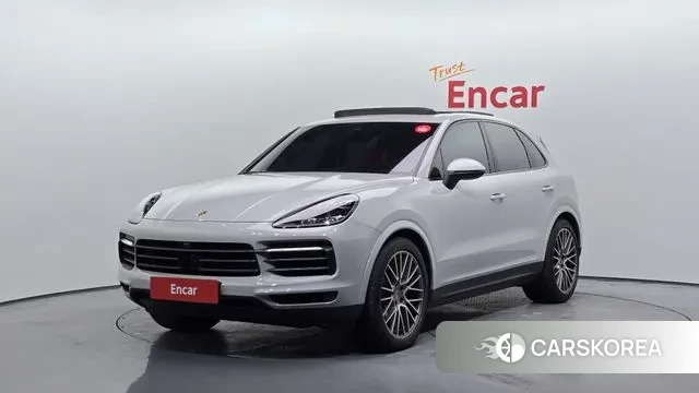 Porsche Cayenne (PO536) 2022 Серебристо-серый из Кореи