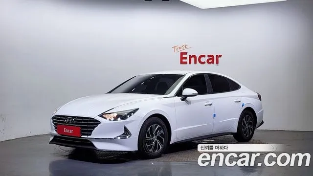 Hyundai Sonata Hybrid (DN8) 2020 Белый из Кореи