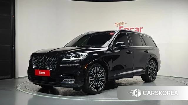 Lincoln Aviator 2nd generation 2022 Черный из Кореи