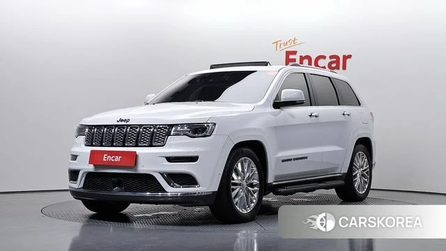 Jeep Grand Cherokee 2018 Белый из Кореи