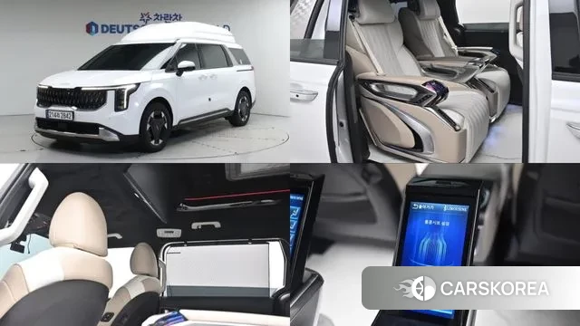 Kia The New Carnival 4th Generation 2024 Белый из Кореи