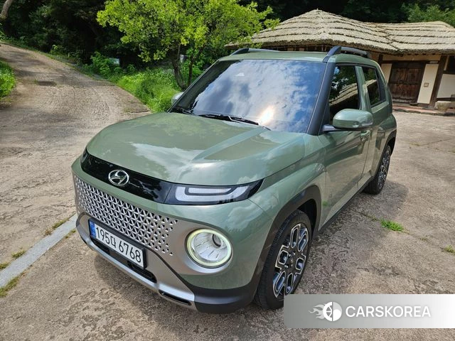 Hyundai Casper 2022 Темно-зеленый из Кореи