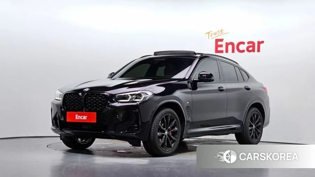 BMW X4 (G02) 2025 Черный из Кореи