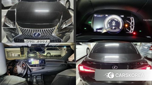 Lexus ES300h 7th generation 2019 Черный из Кореи