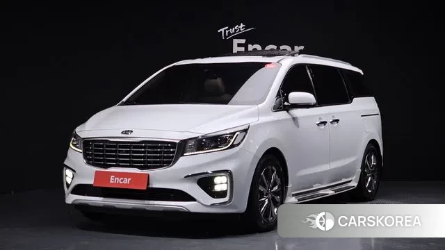 Kia The New Carnival 2018 Белый из Кореи