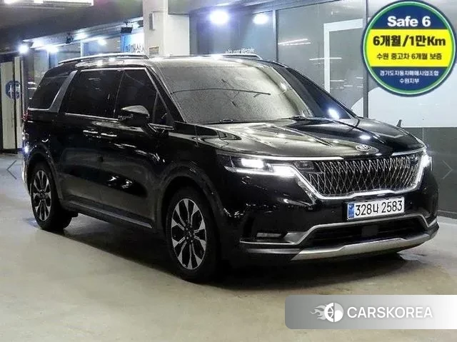 Kia Carnival 4th generation 2021 Черный из Кореи