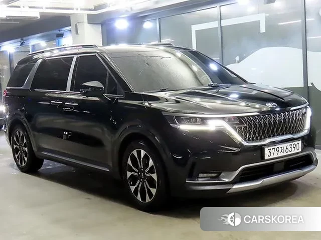 Kia Carnival 4th generation 2021 Черный из Кореи