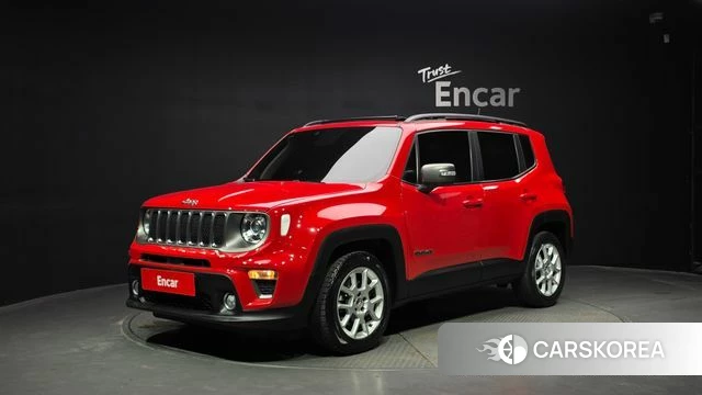 Jeep Renegade 2019 Красный из Кореи