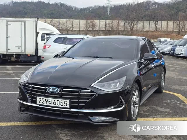 Hyundai Sonata (DN8) 2020 Черный из Кореи