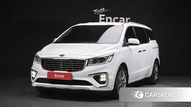 Kia The New Carnival 2020 Белый из Кореи