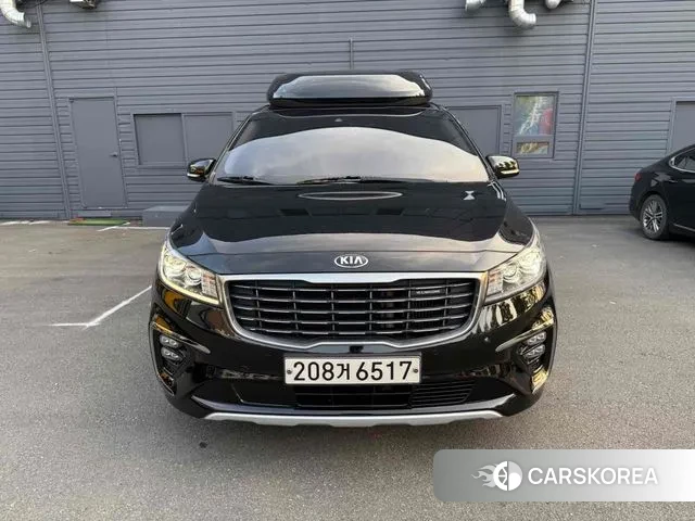 Kia The New Carnival 2019 Черный из Кореи