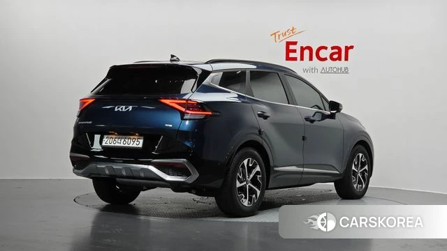 Kia Sportage 5th Generation Hybrid 2023 Синий из Кореи