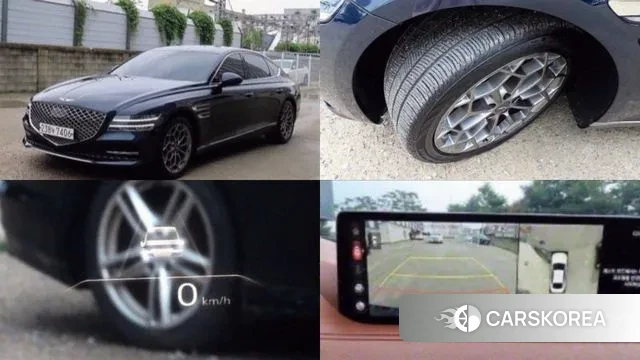 Genesis G80 (RG3) 2021 Синий из Кореи