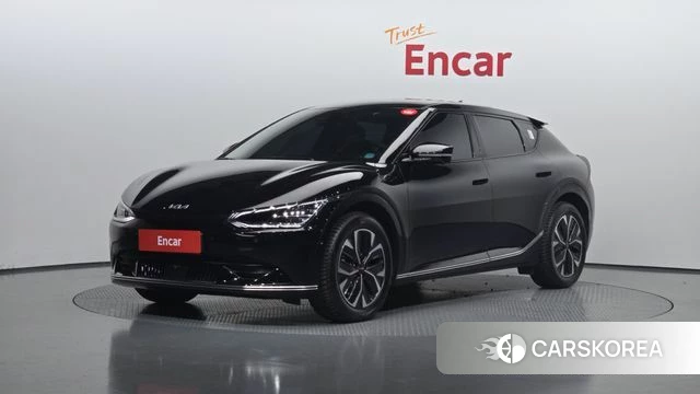 Kia EV6 2023 Черный из Кореи