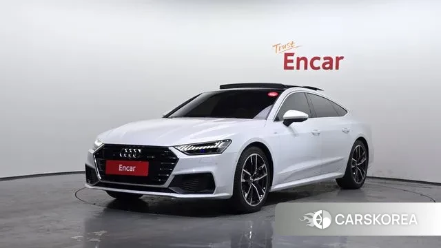 Audi A7 (4K) 2020 Белый из Кореи