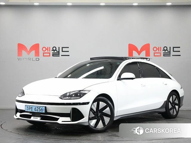 Hyundai Ionic 6 2022 Белый из Кореи