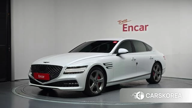 Genesis G80 (RG3) 2021 Белый из Кореи
