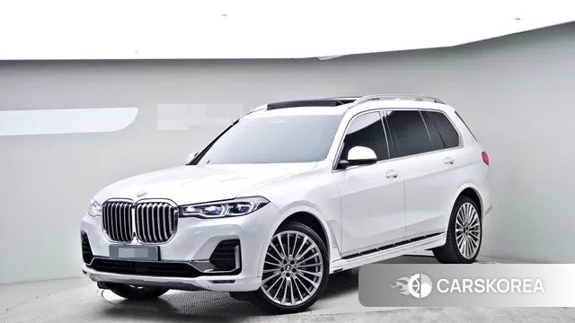 BMW X7 (G07) 2020 Белый из Кореи