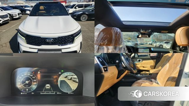 Kia Sorento 4th Generation 2021 Белый из Кореи