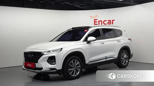 Hyundai Santa Fe TM 2019 Белый из Кореи