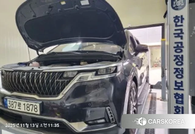 Kia Carnival 4th generation 2021 Серый из Кореи