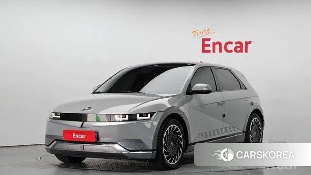 Hyundai Ionic 5 2021 Серебристо-серый из Кореи