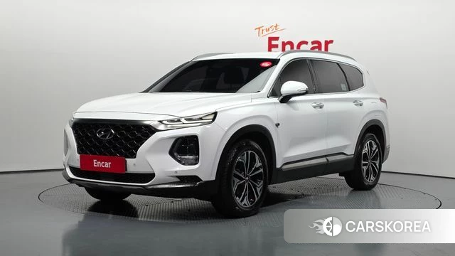 Hyundai Santa Fe TM 2018 Белый из Кореи