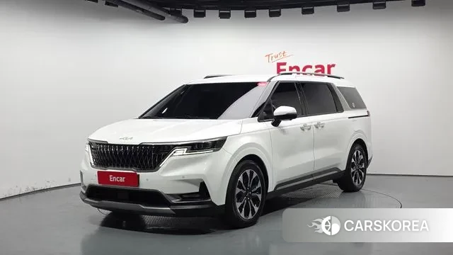 Kia Carnival 4th generation 2021 Белый из Кореи