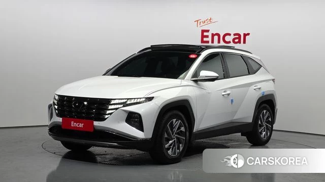 Hyundai Tucson Hybrid (NX4) 2022 Белый из Кореи