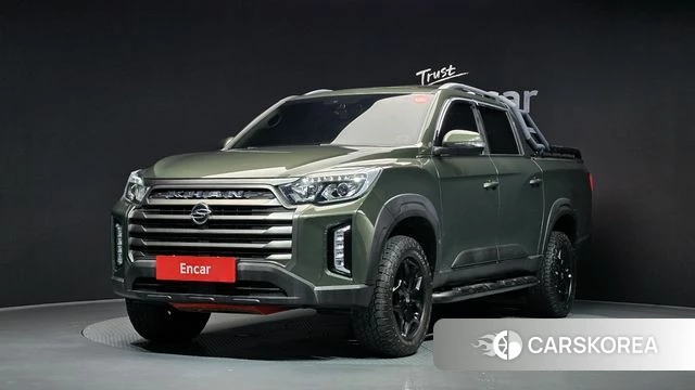 Ssangyong The New Rexton Sports Cannes 2021 Зеленый из Кореи