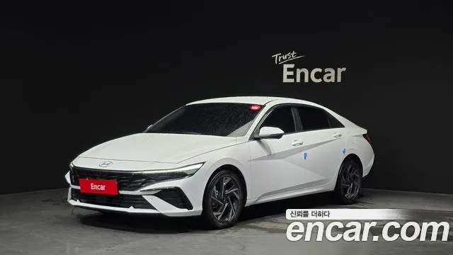 Hyundai The New Avante (CN7) 2024 Белый из Кореи