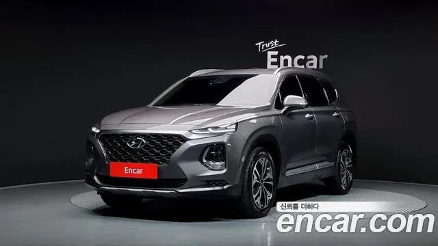 Hyundai Santa Fe TM 2020 Серый из Кореи