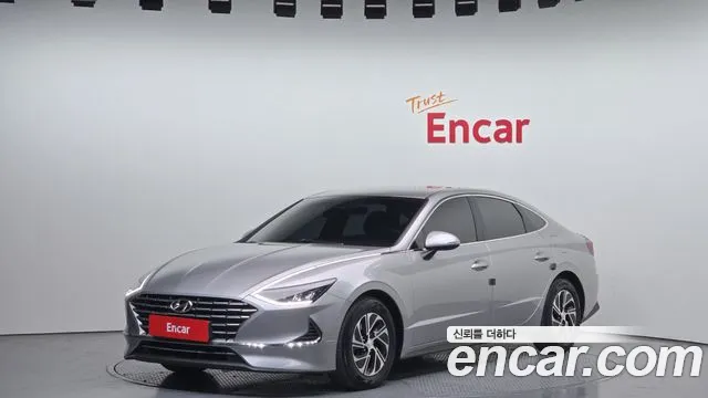 Hyundai Sonata Hybrid (DN8) 2021 Серебряный из Кореи