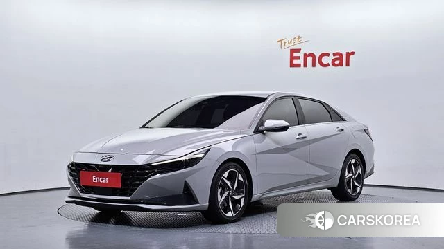 Hyundai Avante (CN7) 2020 Серебристо-серый из Кореи